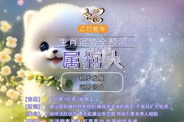 2025年属狗人感情运势解析爱情运程大揭秘 2025年属狗人感情运势解析爱情运程大揭秘