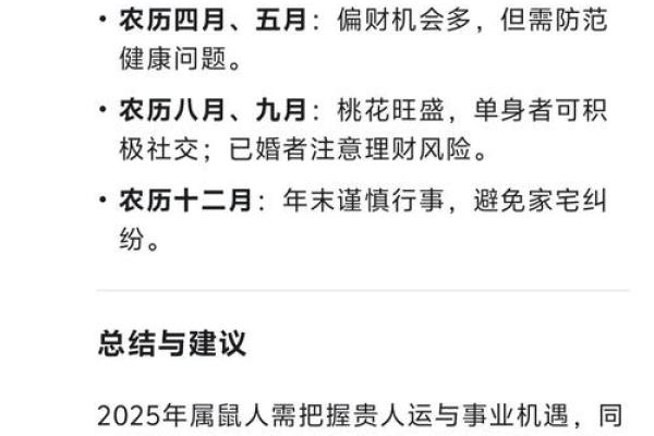 2025年96年属鼠人的全年运势