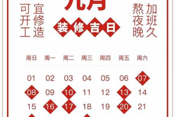 2024年7月装修动工黄道吉日