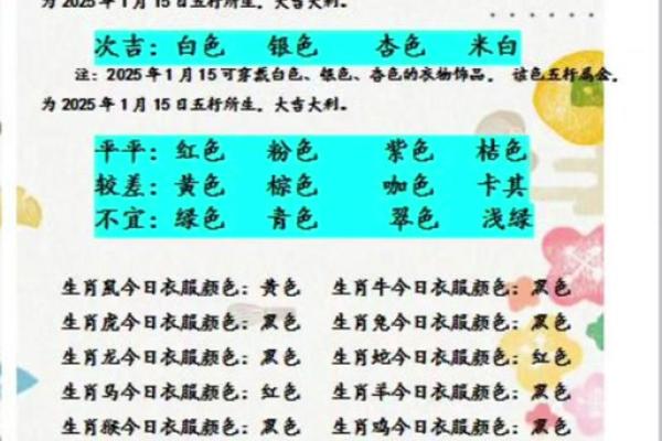 2025年3月9日今日五行穿衣颜色大吉