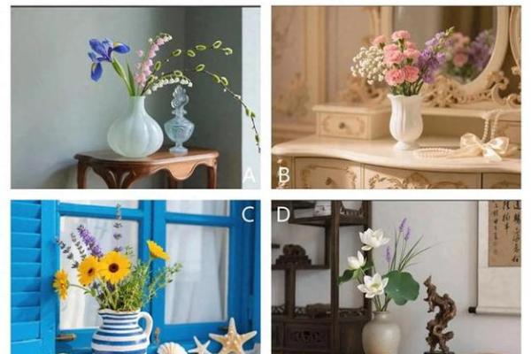 心理测试-你最想摆哪个花瓶在家？测你和爱人的命谁更好？