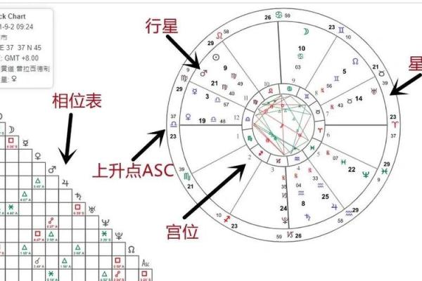 星盘十分相是正相位吗