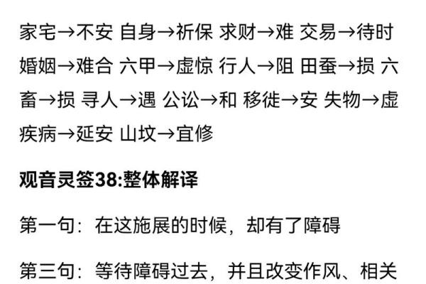 观音灵签第46签含义