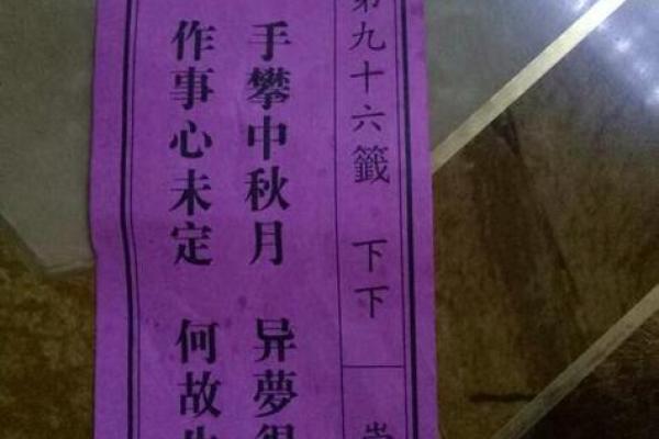 观音灵签29 观音灵签29