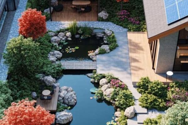 怎样建造一座好风水的别墅花园