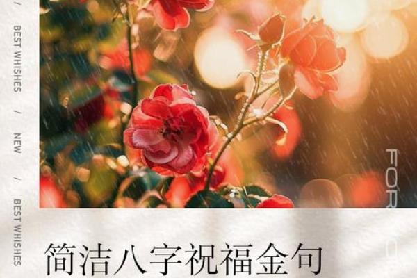 八字祝福语