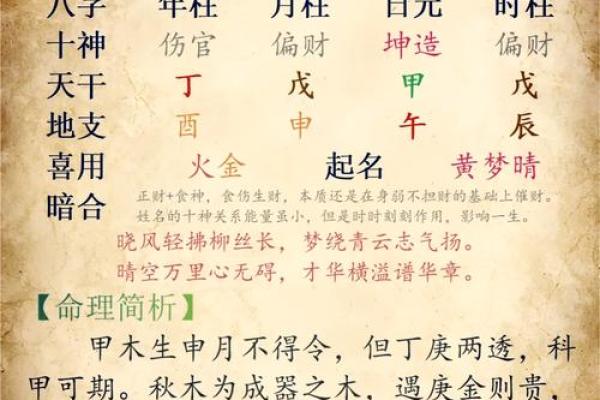 孩子起名生辰八字取名