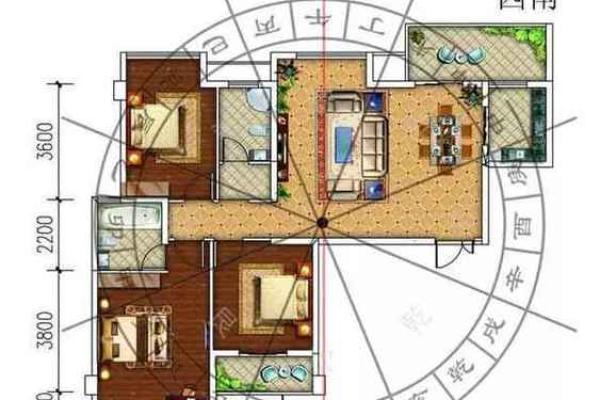 更佳农村房子布局风水图解