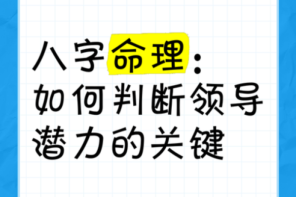 领导八字 领导八字