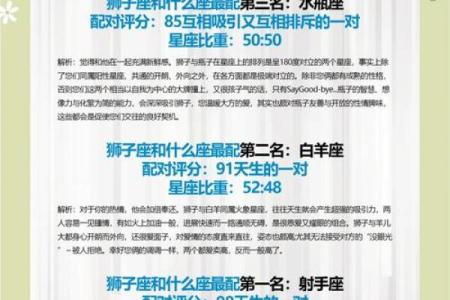 和狮子座相克的三大星座 和狮子座能绝配的星座