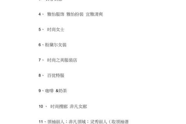 服装店名字大全-名字大全姓名 服装店名字大全-名字大全姓名