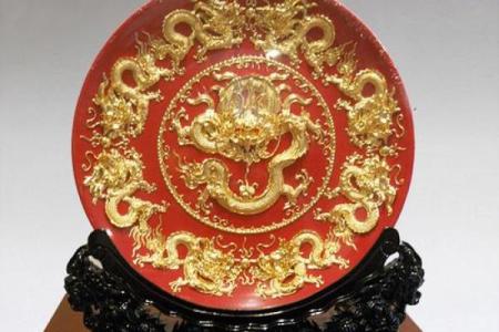 详解：九龙连壁风水摆件