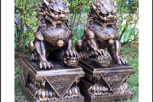 雌雄风水铜狮子怎么样分公母