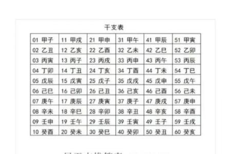 国学文化：简单的“天干地支”求年月日时八字