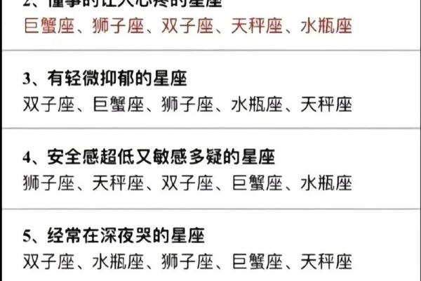 12星座中毫不做作，非常真实的4个星座！