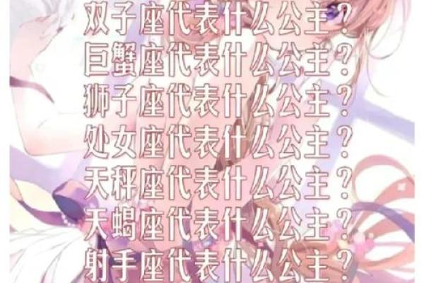十二星座最适合当的是什么公主 十二星座最适合当的是什么公主