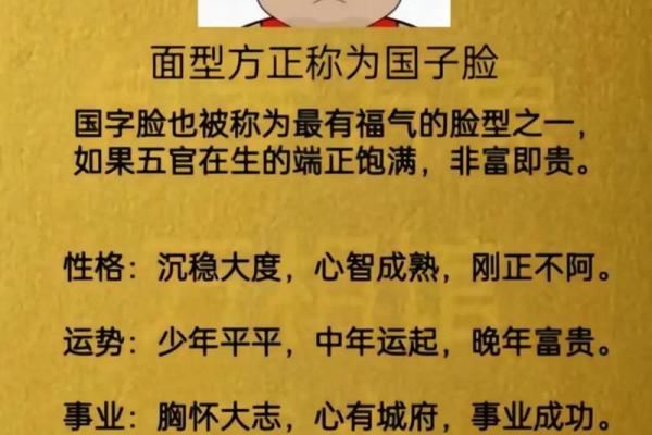 26种面型算命图解