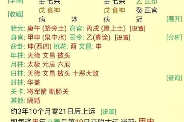 八字基础知识——偏印