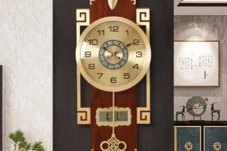 家居风水时钟摆放