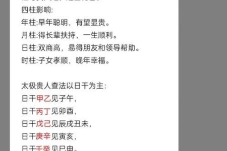 八字贵人都有哪些