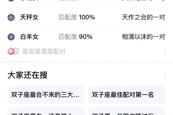 双子和什么星座适合做情侣