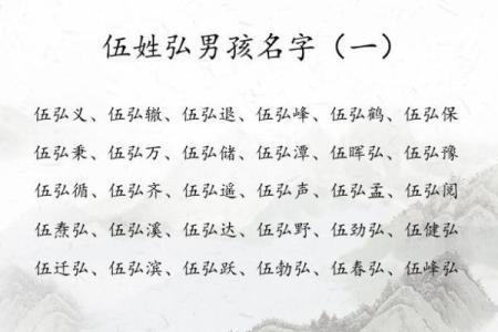 伍姓女孩名字大全-伍姓女孩起名字大全-伍姓名字大全姓名